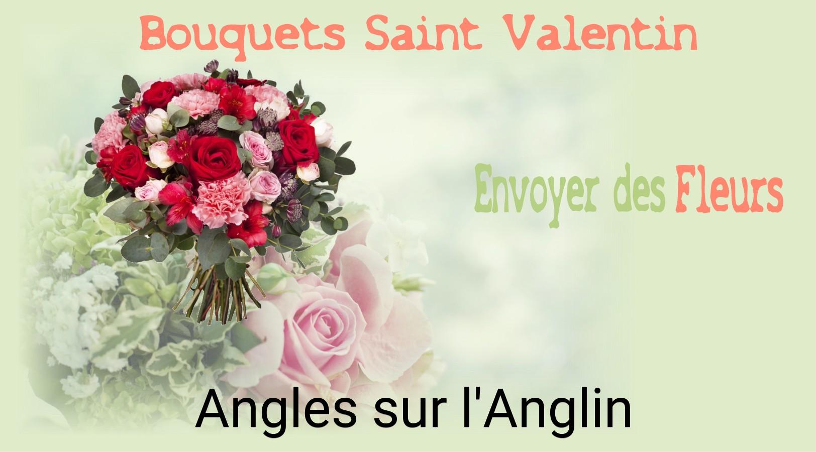 Roses de Saint-Valentin livrées à Angles-sur-l'Anglin